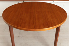 Load image into Gallery viewer, Danish Mid Century extending teak dining table by CJ Rosengaarden, circa 1960s
