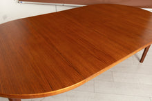 Load image into Gallery viewer, Danish Mid Century extending teak dining table by CJ Rosengaarden, circa 1960s
