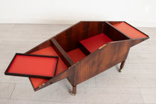Load image into Gallery viewer, Danish Midcentury Rosewood Bar Cart by Leif Arling for Silkeborg c.1960s
