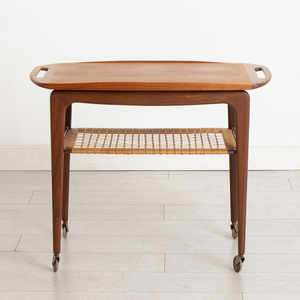 Danish Midcentury Serving Trolley by Johannes Andersen for Silkeborg c.1960s