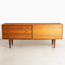 Load image into Gallery viewer, Danish Midcentury Sideboard in Teak with Recessed Handles c.1965
