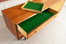 Load image into Gallery viewer, Danish Midcentury Sideboard in Teak with Recessed Handles c.1965
