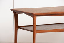 Load image into Gallery viewer, A Danish midcentury solid teak console table
