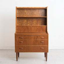 Load image into Gallery viewer, Danish Midcentury Teak Bureau by Edvard Valentinsen c.1960s
