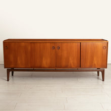 Load image into Gallery viewer, Danish Mid Century teak sideboard by Arne Hovmand Olsen for Mogens Kold, circa 1960s
