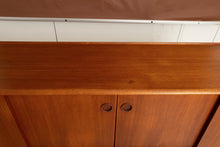 Load image into Gallery viewer, Danish Mid Century teak sideboard by Arne Hovmand Olsen for Mogens Kold, circa 1960s
