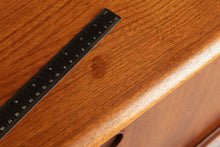 Load image into Gallery viewer, Danish Mid Century teak sideboard by Arne Hovmand Olsen for Mogens Kold, circa 1960s
