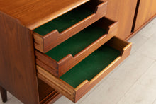 Load image into Gallery viewer, Danish Mid Century teak sideboard by Arne Hovmand Olsen for Mogens Kold, circa 1960s

