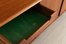 Load image into Gallery viewer, Danish Mid Century teak sideboard by Arne Hovmand Olsen for Mogens Kold, circa 1960s
