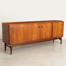 Load image into Gallery viewer, Danish Mid Century teak sideboard by Arne Hovmand Olsen for Mogens Kold, circa 1960s

