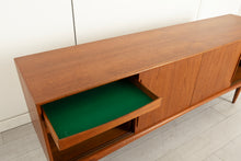 Load image into Gallery viewer, Danish Midcentury Teak Sideboard with Sliding Doors by Bernard Pedersen &amp; Son c.1960s
