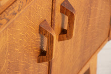 Load image into Gallery viewer, Midcentury Brandon Range Oak Cupboard by G-Plan
