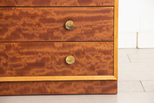 Load image into Gallery viewer, Midcentury Chest of Drawers in Mahogany with Circular Brass Handles c.1960
