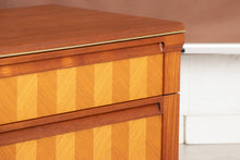 Load image into Gallery viewer, Midcentury Chest of Drawers with Herringbone Veneer Drawer Fronts by G-Plan c.1960
