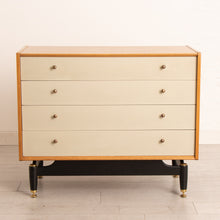 Load image into Gallery viewer, Midcentury Chinese White Range Chest of Drawers by G-Plan c.1965
