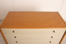 Load image into Gallery viewer, Midcentury Chinese White Range Chest of Drawers by G-Plan c.1965

