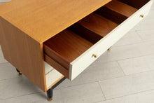 Load image into Gallery viewer, Midcentury G Plan &#39;Chinese White&#39; Range Chest of Drawers c.1965
