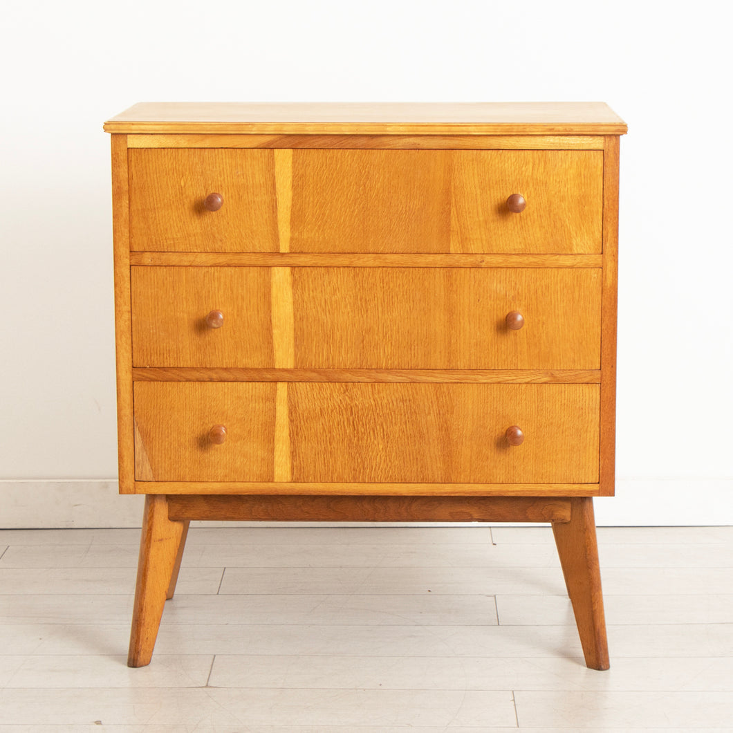 Midcentury 'Cumbrae' Oak Chest of Drawers by Morris of Glasgow c.1960