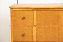 Load image into Gallery viewer, Midcentury &#39;Cumbrae&#39; Oak Chest of Drawers by Morris of Glasgow c.1960
