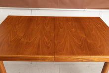 Load image into Gallery viewer, Danish Mid Century extending teak dining table, circa 1970s
