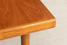 Load image into Gallery viewer, Danish Mid Century extending teak dining table, circa 1970s
