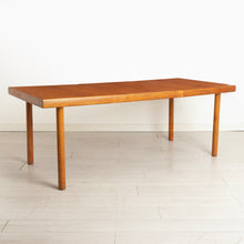 Load image into Gallery viewer, Danish Mid Century extending teak dining table, circa 1970s
