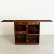 Load image into Gallery viewer, Midcentury Danish Rosewood 'Captain's Bar' by Reno Wahl Iversen for Dyrlund c.1965
