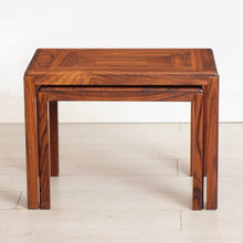 Load image into Gallery viewer, Midcentury Danish Rosewood Nest of Two Tables by Vejle Stole c.1975
