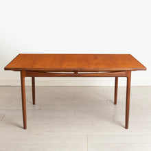 Load image into Gallery viewer, Midcentury Dining Table &amp; Six Dining Chairs by Ib Kofod Larsen for G-Plan Danish Design Range
