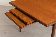 Load image into Gallery viewer, Midcentury Dining Table &amp; Six Dining Chairs by Ib Kofod Larsen for G-Plan Danish Design Range
