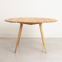 Load image into Gallery viewer, Midcentury Ercol Drop Leaf Dining Table &amp; 4 Chairs

