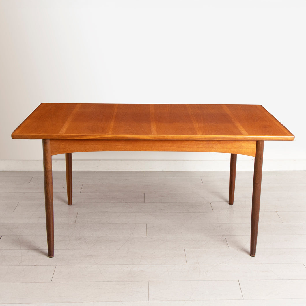 Midcentury Extending Teak Dining Table by Ib Kofod Larsen for G-Plan