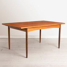 Load image into Gallery viewer, Midcentury Extending Teak Dining Table by Ib Kofod Larsen for G-Plan
