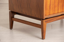 Load image into Gallery viewer, Midcentury French Walnut Wardrobe with Drawers by John Herbert for A. Younger Ltd c.1960s
