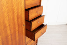 Load image into Gallery viewer, Midcentury French Walnut Wardrobe with Drawers by John Herbert for A. Younger Ltd c.1960s
