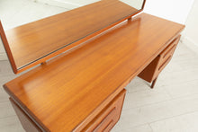 Load image into Gallery viewer, Midcentury Fresco Teak Dressing Table &amp; Stool by G-Plan
