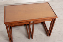 Load image into Gallery viewer, Midcentury Fyne Ladye Teak Nest of Tables by Richard Hornby c.1960s
