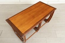Load image into Gallery viewer, Midcentury G Plan Astro Long John Teak Nest of Tables c.1960s
