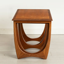 Load image into Gallery viewer, Midcentury G Plan Astro Long John Teak Nest of Tables c.1960s
