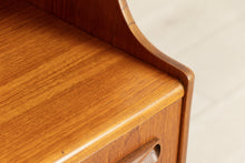 Load image into Gallery viewer, Mid Century G-plan Fresco sideboard/highboard with rattan front, circa 1960s

