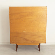 Load image into Gallery viewer, Mid Century G-plan Fresco sideboard/highboard with rattan front, circa 1960s
