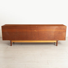 Load image into Gallery viewer, Mid Century G-plan sideboard in tola with metal handles by Victor Wilkins, circa 1960s
