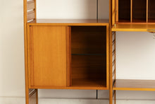 Load image into Gallery viewer, Midcentury Ladderax Modular Teak Bookcase System c.1975
