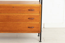 Load image into Gallery viewer, Mid Century Ladderax single bay modular teak bookcase system, circa 1960s
