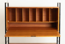 Load image into Gallery viewer, Mid Century Ladderax single bay modular teak bookcase system, circa 1960s
