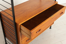 Load image into Gallery viewer, Mid Century Ladderax single bay modular teak bookcase system, circa 1960s
