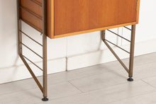 Load image into Gallery viewer, Midcentury Ladderax Wardrobe by Robert Hall for Staples

