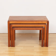Load image into Gallery viewer, Midcentury Mahogany Nesting Tables by Gordon Russell c.1960s

