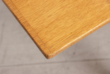 Load image into Gallery viewer, Midcentury Oak Coffee Table with Pull Out Tray &amp; Drawer
