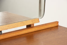 Load image into Gallery viewer, Midcentury Oak Vanity Chest of Drawers by Palatial c.1960
